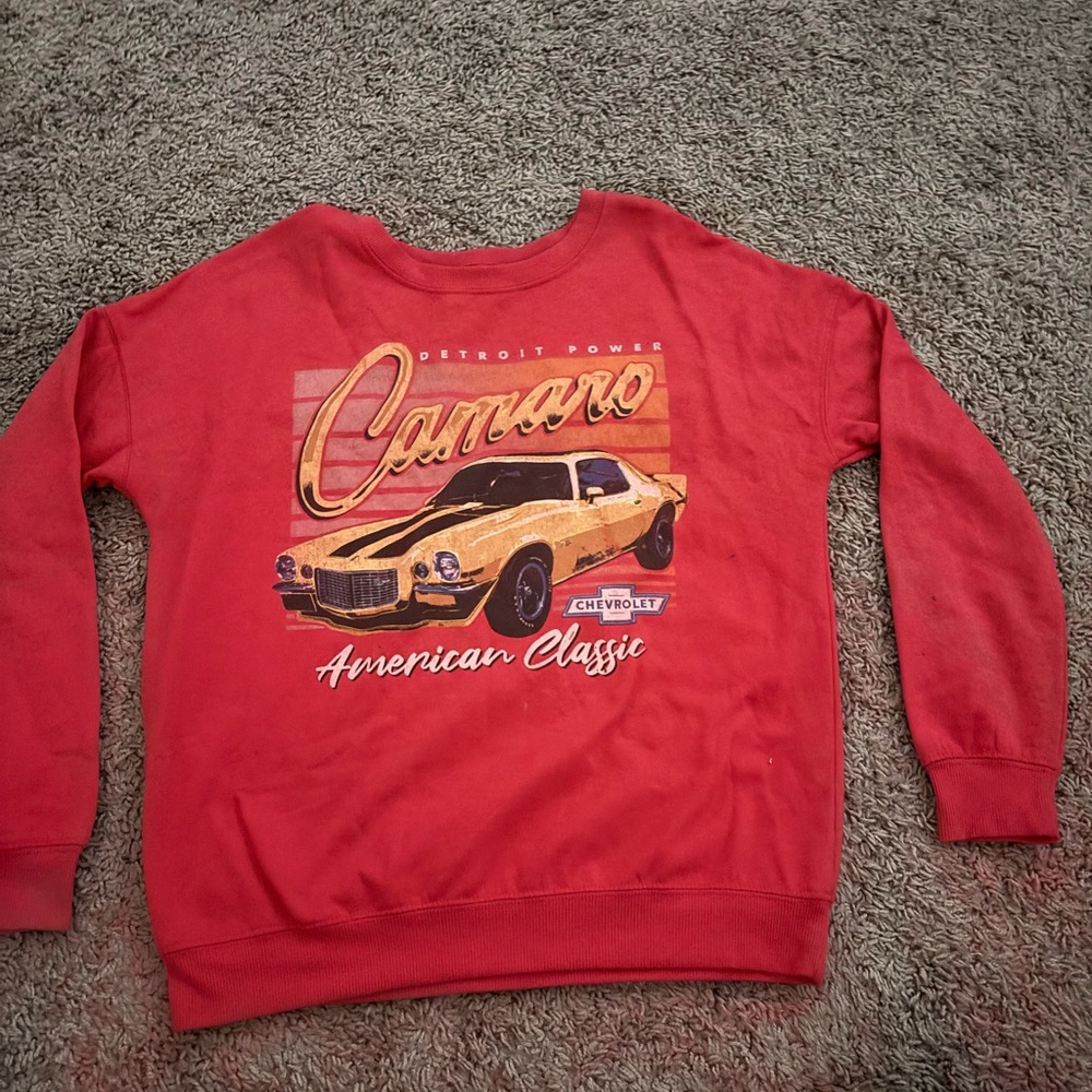 Car sweatshirt crewneck